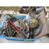 Image 3 : TRAY & BASKET OF ASST. VINTAGE TOOLS, ETC.