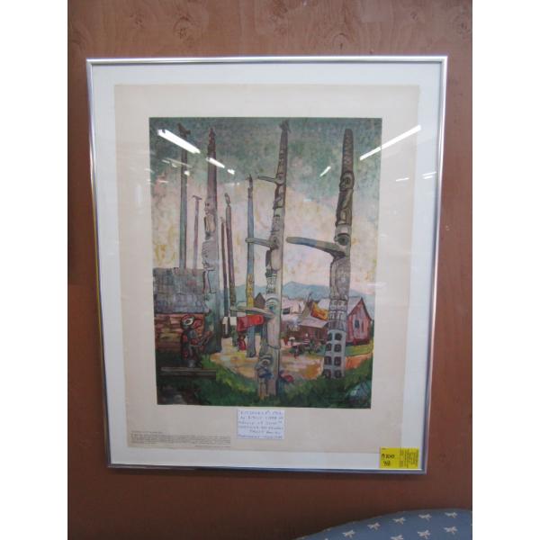 EMILY CARR FRAMED PRINT