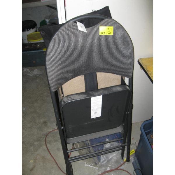 2 FOLDING CHAIRS & A BAG