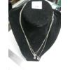 Image 1 : 3 SILVER CHAINS W/PENDANTS