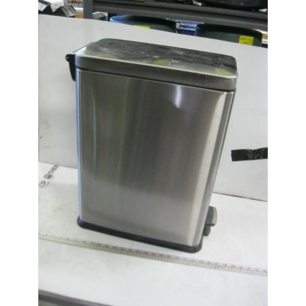 STAINLESS GARBAGE CAN