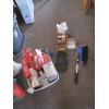 Image 1 : MISC. LIGHTBULBS, BROOM/DUST PAN, ETC.