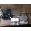 Image 1 : 4 CONTAINERS W/CONTENTS - GREASE NIPPLES, O RING SETS, MISC. WASHERS, ETC.