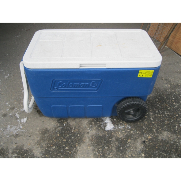 SM. COOLER W/WHEELS