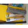 Image 2 : 3 ROLLS OF LANDSCAPING FABRIC & ROLL OF MESH