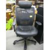Image 1 : BLACK SWIVEL DESK CHAIR ON CASTORS