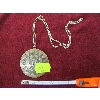 Image 1 : NAVAJO SILVER BROACH W/CHAIN