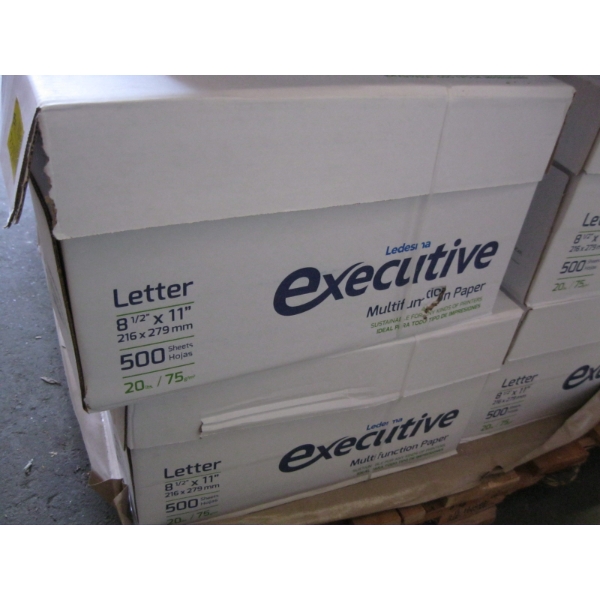 BOX OF NEW WHITE PAPER - 8 1/2 X 11