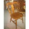 Image 2 : VILAS MAPLE DINING TABLE W/8 CHAIRS - 6 MATCH & 2 DIFFERENT, & 2 LEAVES