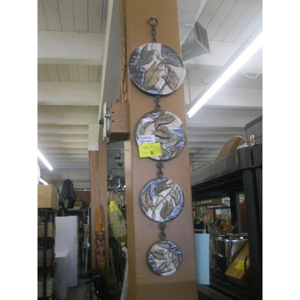 4 PIECE HANGING RUSCHA GERMAN WALL PLAQUE