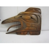 Image 3 : SALMON & RAVEN CARVED WALL HANGING