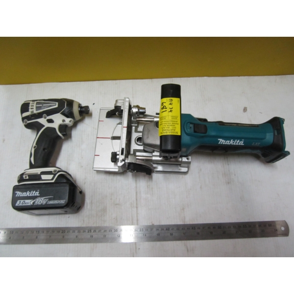 MAKITA CORDLESS IMPACT & MAKITA CORDLESS BISCUIT CUTTER