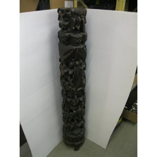 LG. CARVED AFRICAN TOTEM