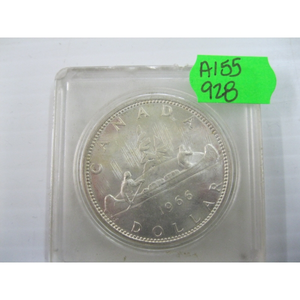 1966 CDN SILVER $1