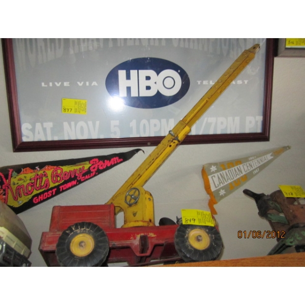 NYLINT CRANE TOY