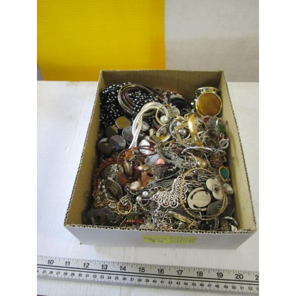 FLAT OF COSTUME JEWELLERY