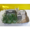 Image 1 : MISC. GLASSWARE - SHOT GLASSES, WINEGLASSES, ETC.