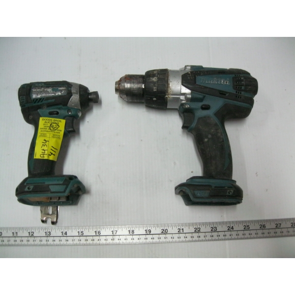 MAKITA IMPACT GUN & DRILL - NO BATTERY OR CHARGER