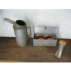 Image 3 : LOT OF MISC. - REFLECTOR SETS, OIL JUG, ETC.
