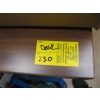 Image 5 : WOOD TOP DESK W/MATCHING 3 DRAWER, 1 DOOR CABINET