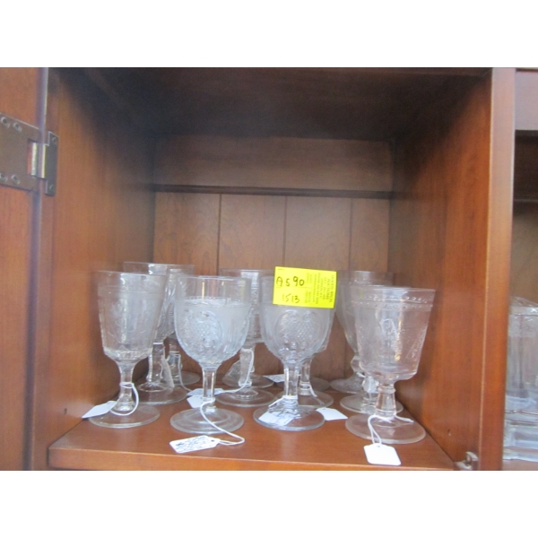 ASST. VINTAGE WINEGLASSES