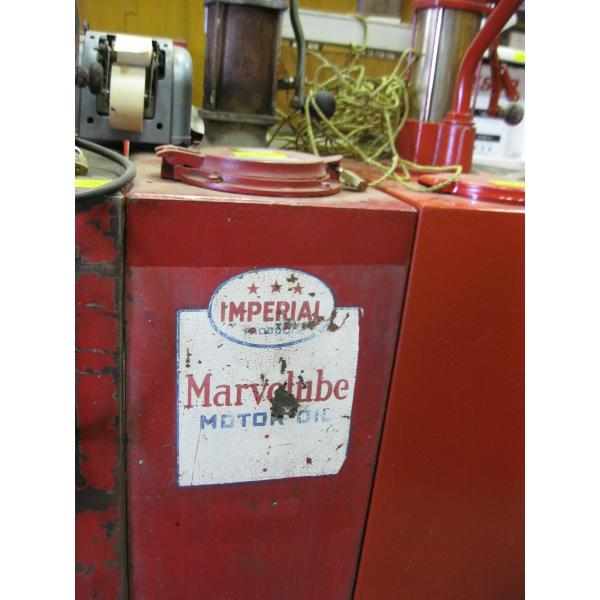 IMPERIAL MARVA LUBE OIL PUMP & TANK