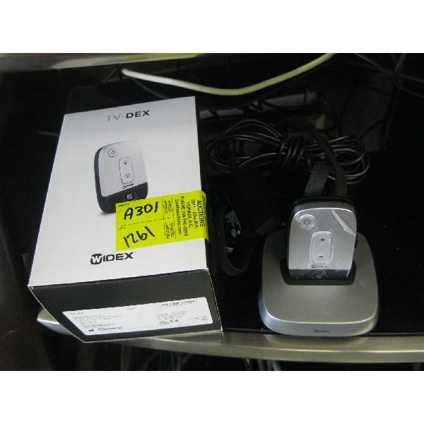 TV-DEX HEARING AID ACCESSORY FOR TV