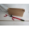 Image 1 : STEERING WHEEL LOCK W/KEY & A LED TRUCK LIGHT