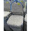 Image 1 : 10 CHROME FRAMED STACKING CHAIRS