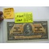Image 1 : BANK OF CANADA 1937 $50 BILL F