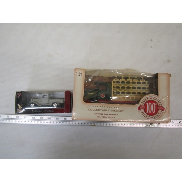 2 DIECAST TRUCKS