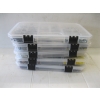 Image 1 : 5 PLASTIC CONTAINERS OF NAILS, SCREWS, WALL PLUGS, HOOKS, ETC.