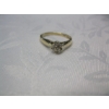 Image 3 : LADIES 10KT RING W/SMALL DIAMONDS, 1.7G, SZ 6 3/4