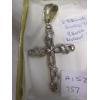 Image 3 : STERLING .925 SILVER CROSS PENDANT - 14G