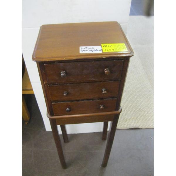 SM. 3 DRAWER SEWING CABINET