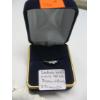 Image 2 : LADIES 10KT WHITE GOLD DIAMOND RING W/3 DIAMONDS - SZ 4.5