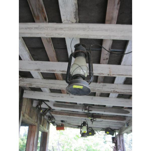 2 ELECTRIFIED BARN LANTERNS