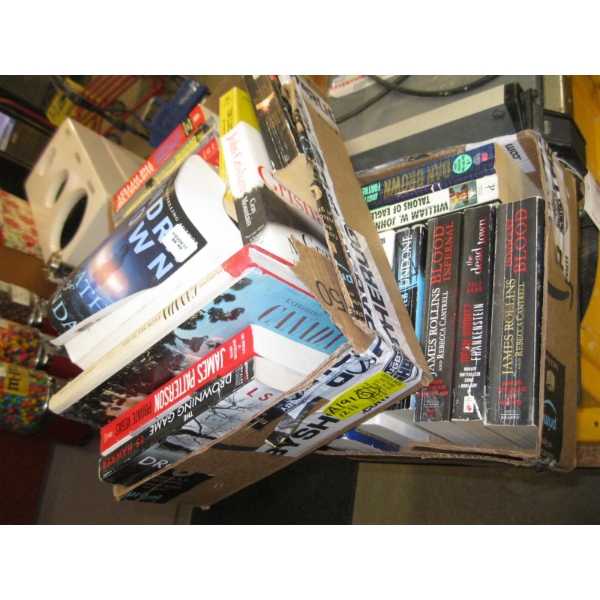 2 BOXES OF BOOKS