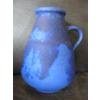 Image 2 : 3 WEST GERMAN HOY KERAMIK KLEIN BLUE MAT HARTWIG HEYNE VASES