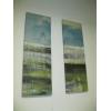 Image 2 : 3 PIECE ARTWORK - GREENS/BLUES