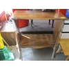 Image 2 : SM. WOODEN ANTIQUE CABINET - NO BACK
