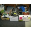 Image 1 : 3 BOXES OF MISC. - POTS & PANS, UTENSILS, BAKING DISHES, ETC.