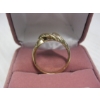Image 4 : LADIES 10KT RING W/SMALL DIAMONDS - 2.4G - SZ 6 1/2