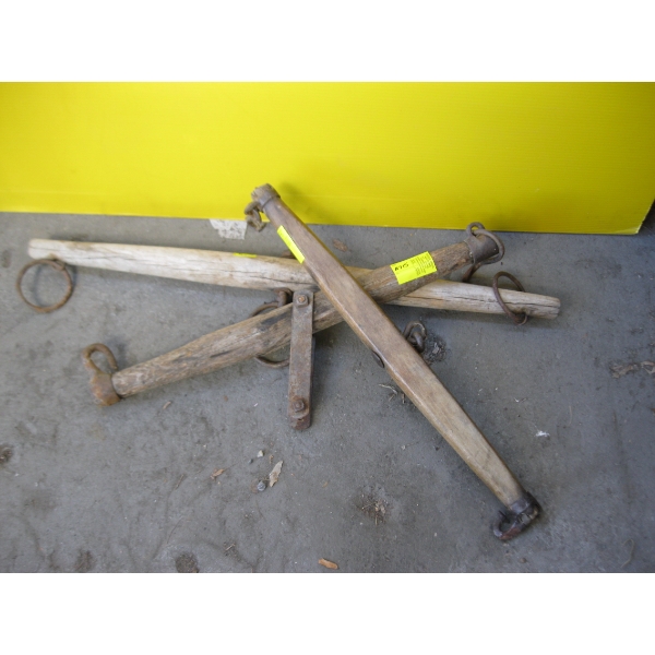 3 VINTAGE SPREADER BARS