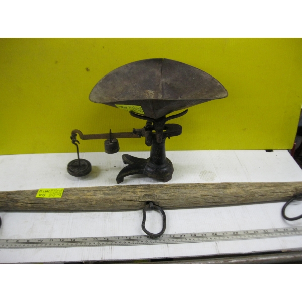 VINTAGE SCALE & A SINGLE TREE