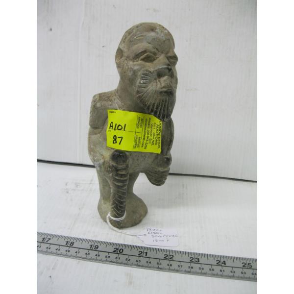 TRIBLE ETHNIC SCULPTURE - 1800s