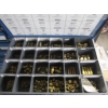 Image 4 : 5 DRAWER CABINET UNIT W/DRAWERS & CONTENTS - RIVETS, GREASE NIPPLES, BRASS FITTINGS, ETC.