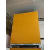 Image 3 : APPROX. 55"X55" METAL LINED PLASTIC SKIRTED FLUID STORAGE TANK W/LOWER DRAIN