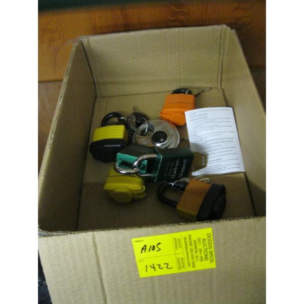 BOX OF LOCKS