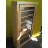 Image 3 : GLASS DOOR WOODEN WALL HANG SHELF